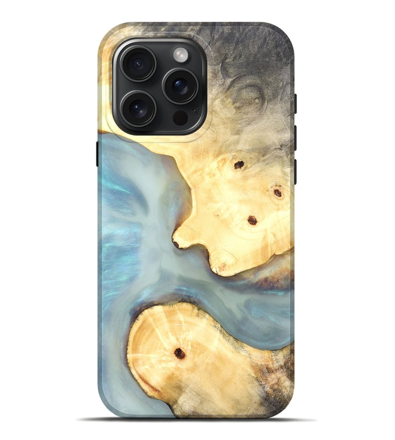 iPhone 16 Pro Max Wood Live Edge Phone Case - Renada (Coastal, 821058)