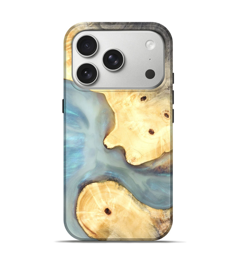 iPhone 17 Pro Wood Live Edge Phone Case - Renada (Coastal, 821058)
