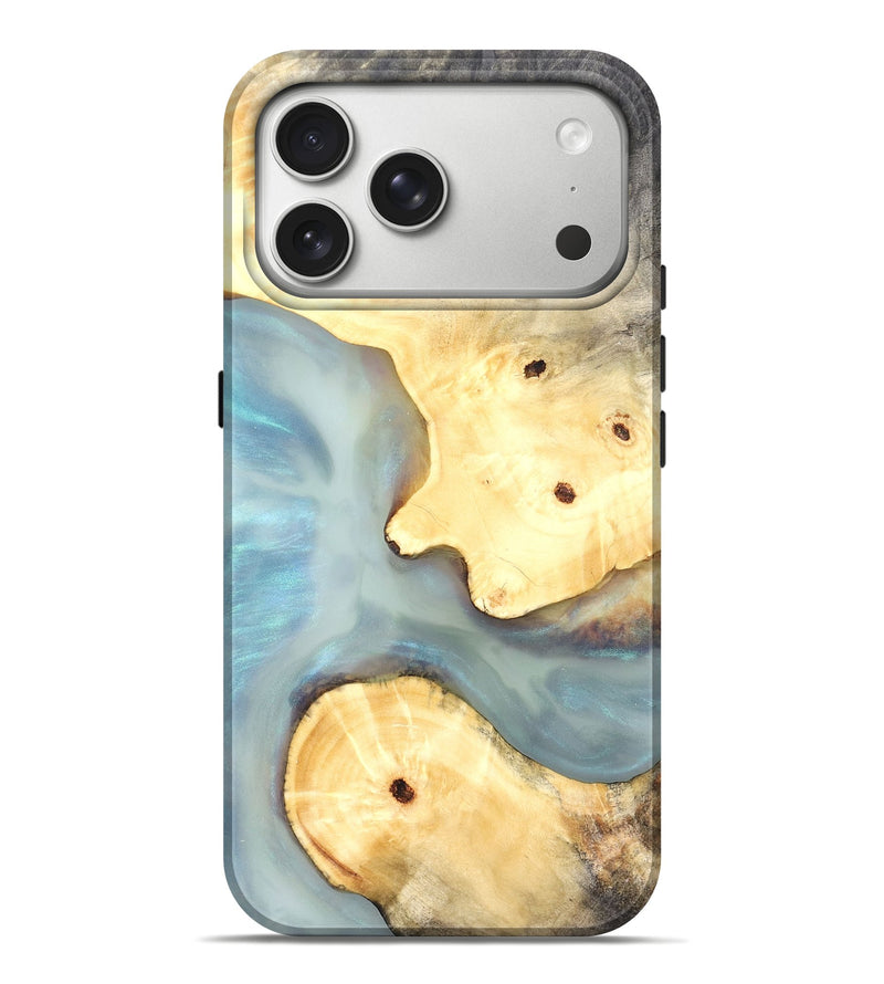 iPhone 17 Pro Max Wood Live Edge Phone Case - Renada (Coastal, 821058)
