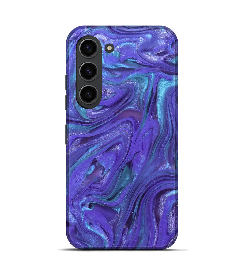 Galaxy S23 ResinArt Live Edge Phone Case - Janet (Purple, 821060)