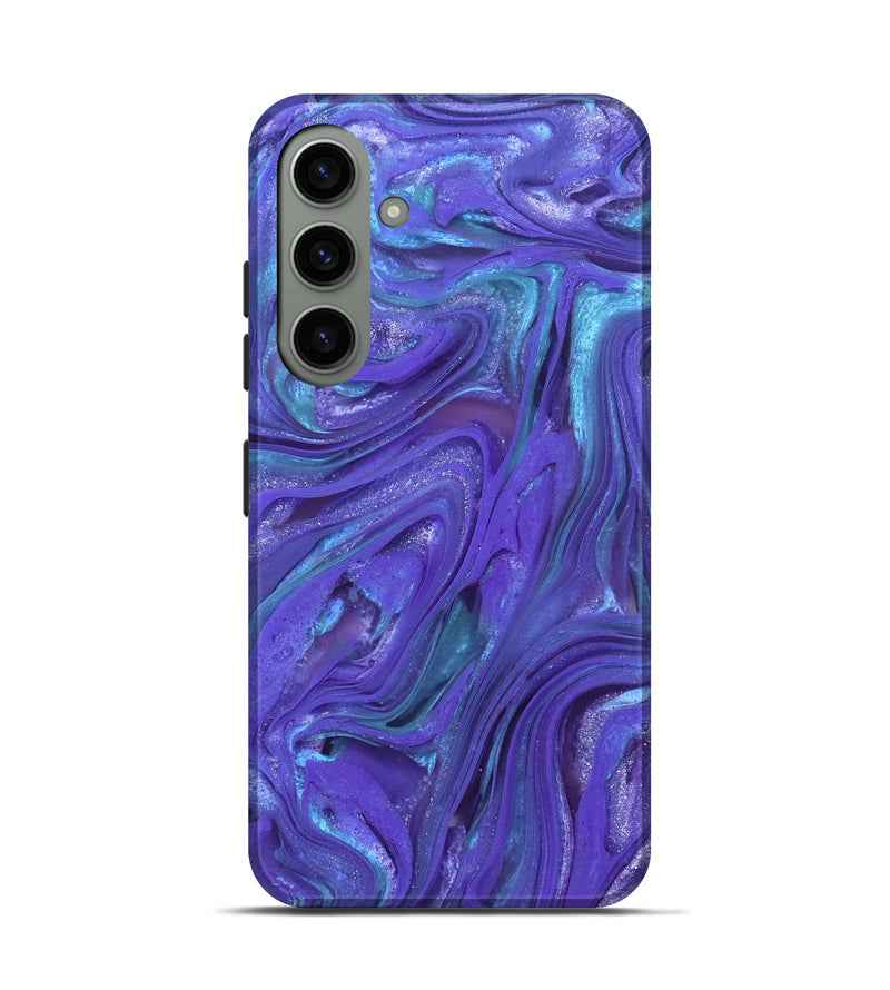 Galaxy S24 ResinArt Live Edge Phone Case - Janet (Purple, 821060)