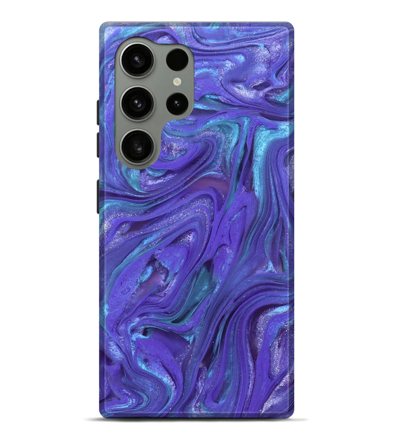 Galaxy S24 Ultra ResinArt Live Edge Phone Case - Janet (Purple, 821060)