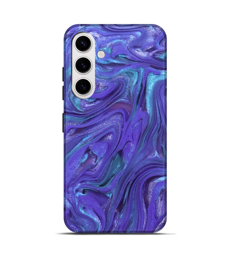 Galaxy S25 ResinArt Live Edge Phone Case - Janet (Purple, 821060)