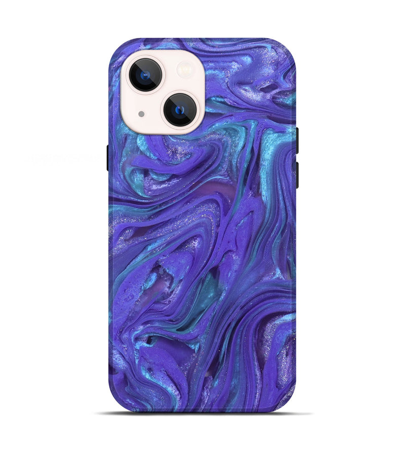 iPhone 13 ResinArt Live Edge Phone Case - Janet (Purple, 821060)