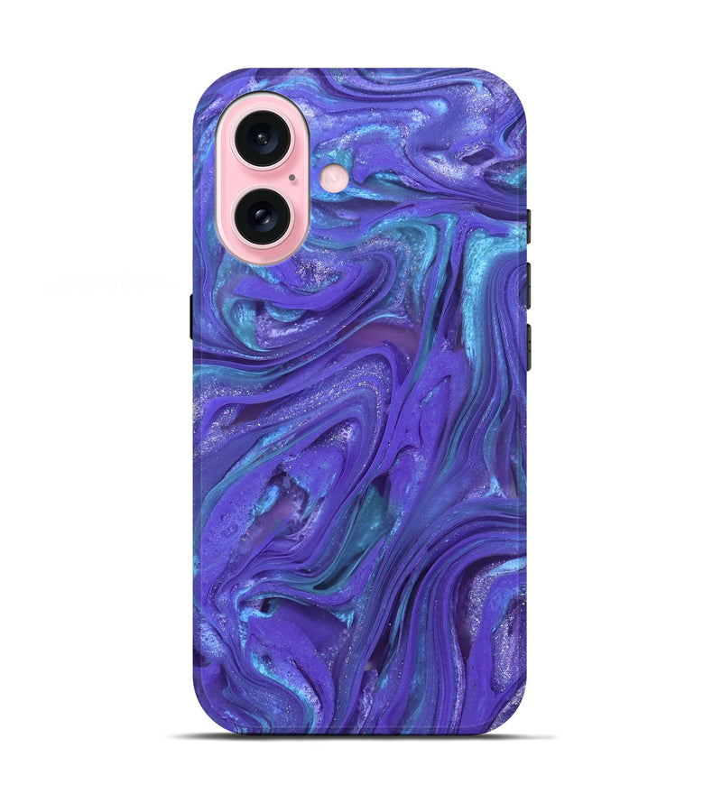 iPhone 17 ResinArt Live Edge Phone Case - Janet (Purple, 821060)