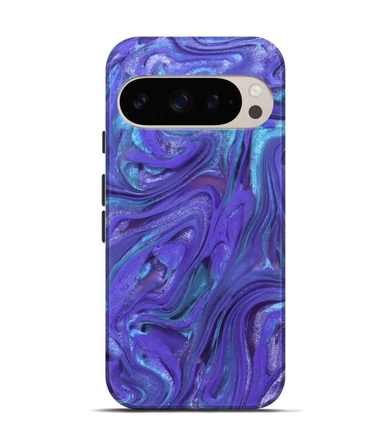 Pixel 10 ResinArt Live Edge Phone Case - Janet (Purple, 821060)