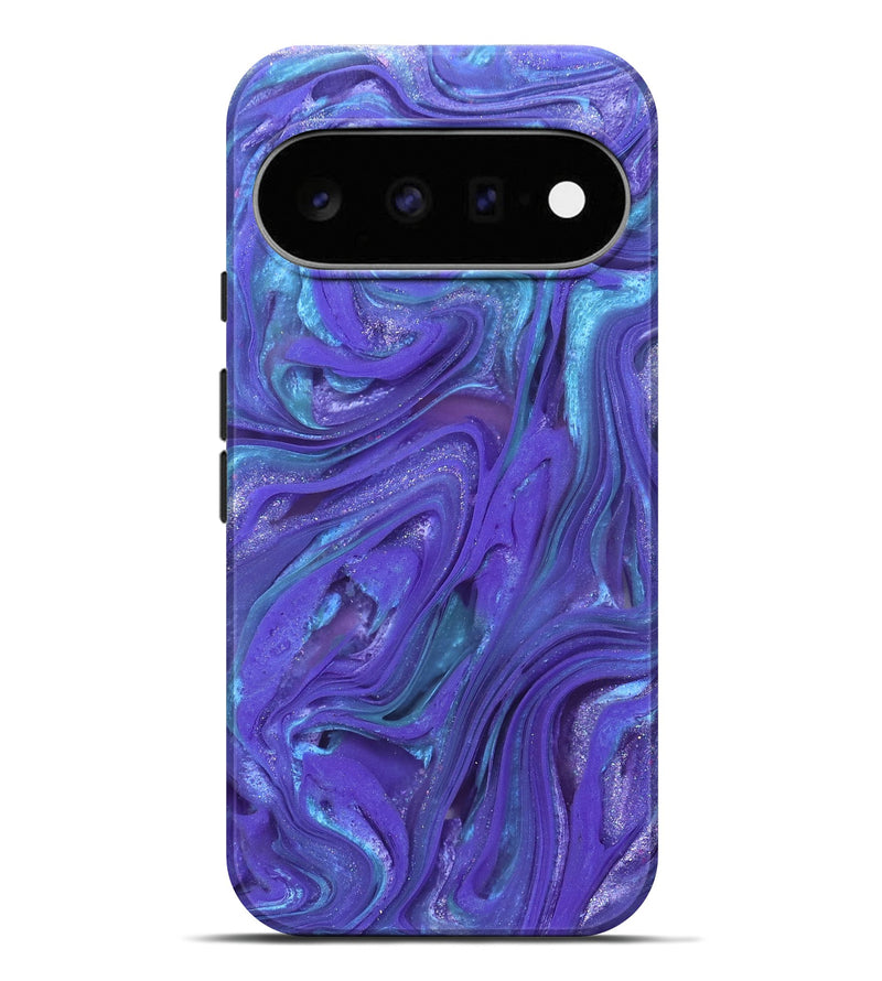 Pixel 11 Pro XL ResinArt Live Edge Phone Case - Janet (Purple, 821060)