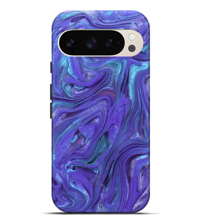 Pixel 9 Pro XL ResinArt Live Edge Phone Case - Janet (Purple, 821060)