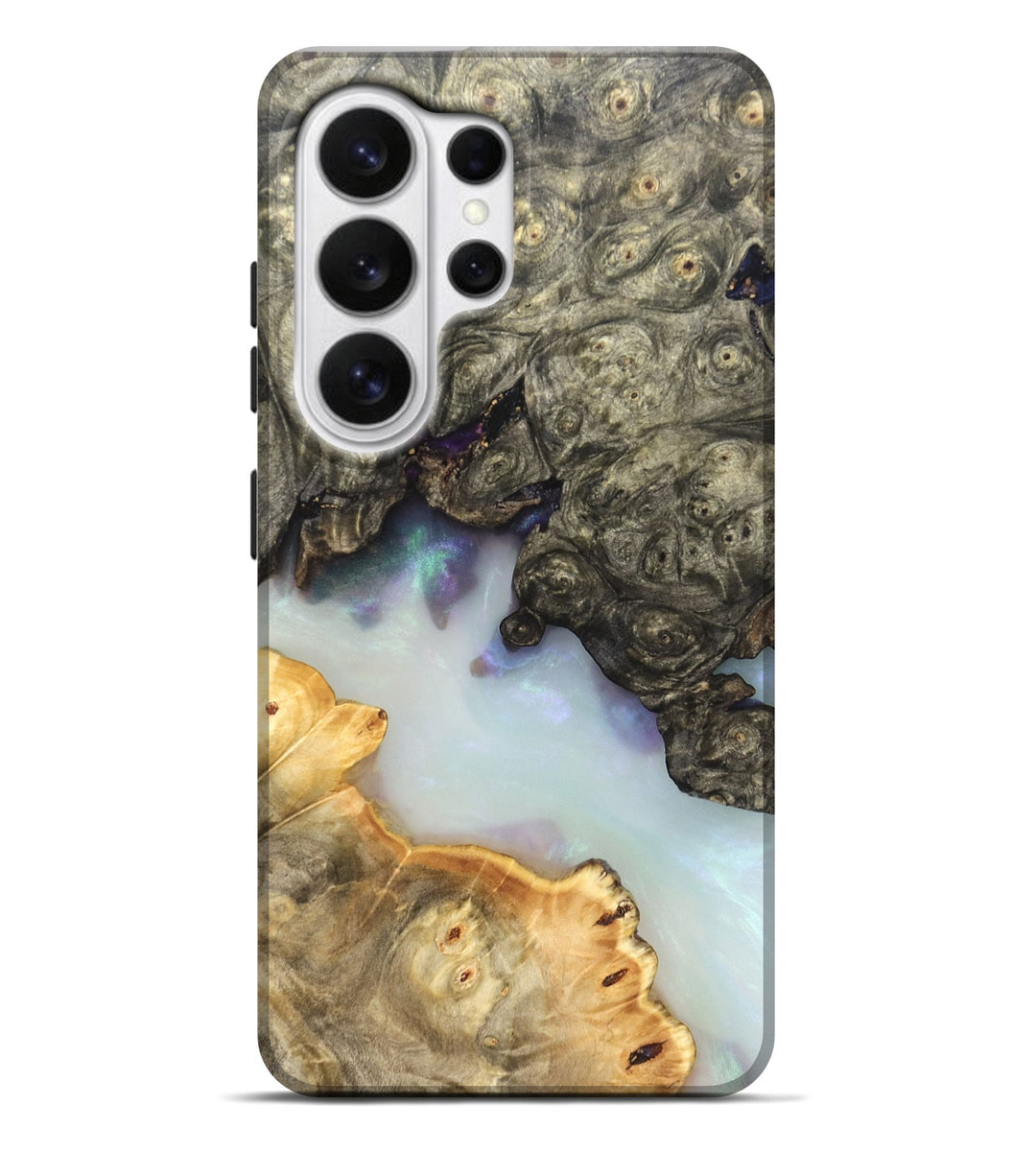 Galaxy S26 Ultra Wood Live Edge Phone Case - Jayce (Clear, 821062)