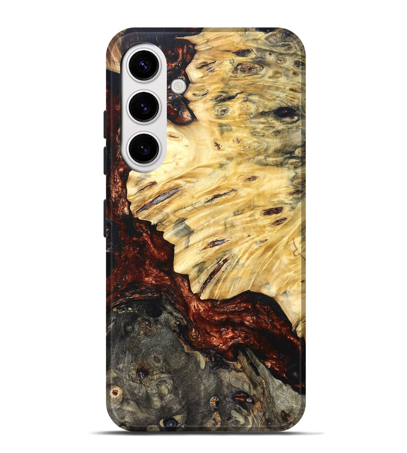 Galaxy S25 Plus Wood Live Edge Phone Case - Lorelei (Red, 821063)