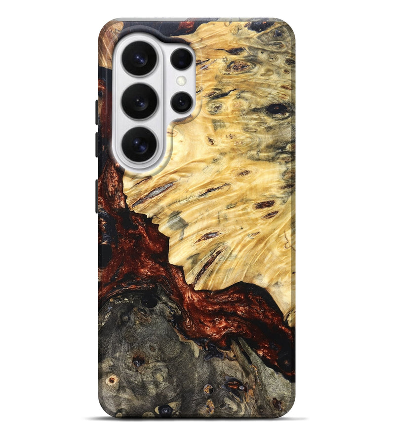 Galaxy S26 Ultra Wood Live Edge Phone Case - Lorelei (Red, 821063)