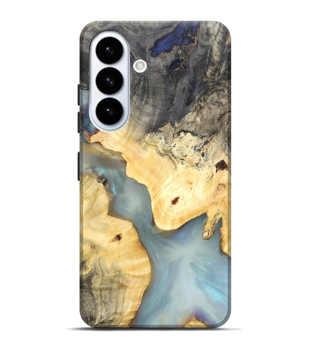 Galaxy S26 Plus Wood Live Edge Phone Case - Lida (Clear, 821064)