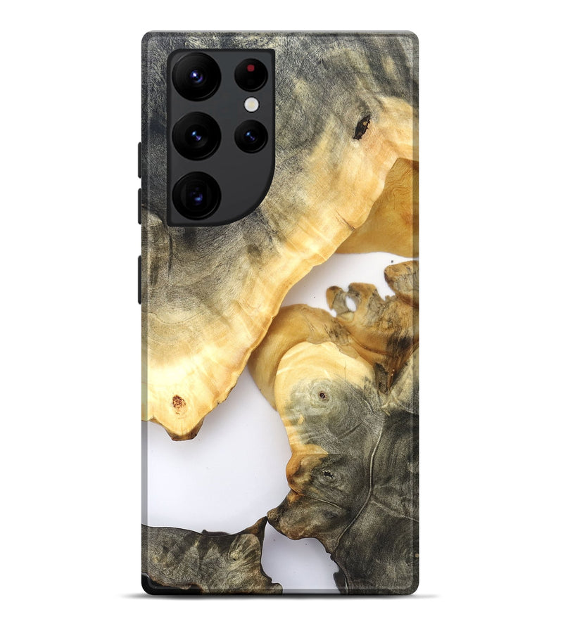 Galaxy S22 Ultra Wood Live Edge Phone Case - Harding (Clear, 821065)