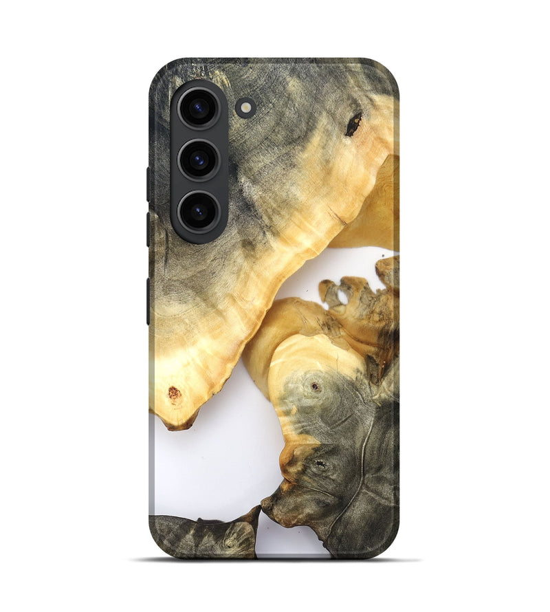 Galaxy S23 Wood Live Edge Phone Case - Harding (Clear, 821065)