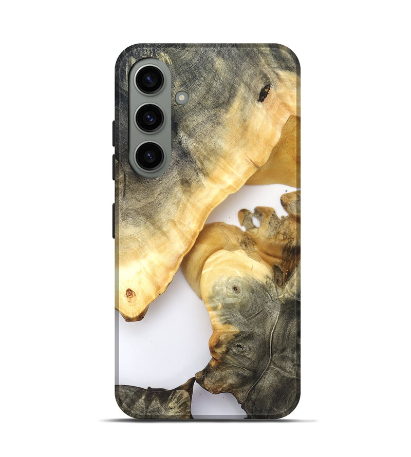 Galaxy S24 Wood Live Edge Phone Case - Harding (Clear, 821065)