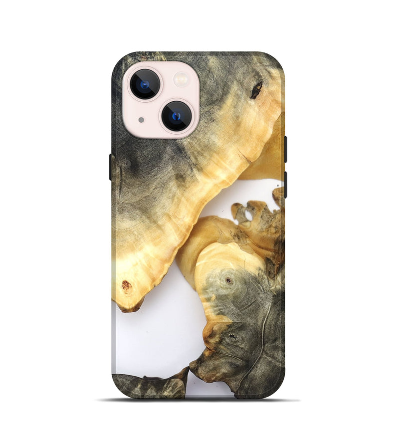 iPhone 13 mini Wood Live Edge Phone Case - Harding (Clear, 821065)