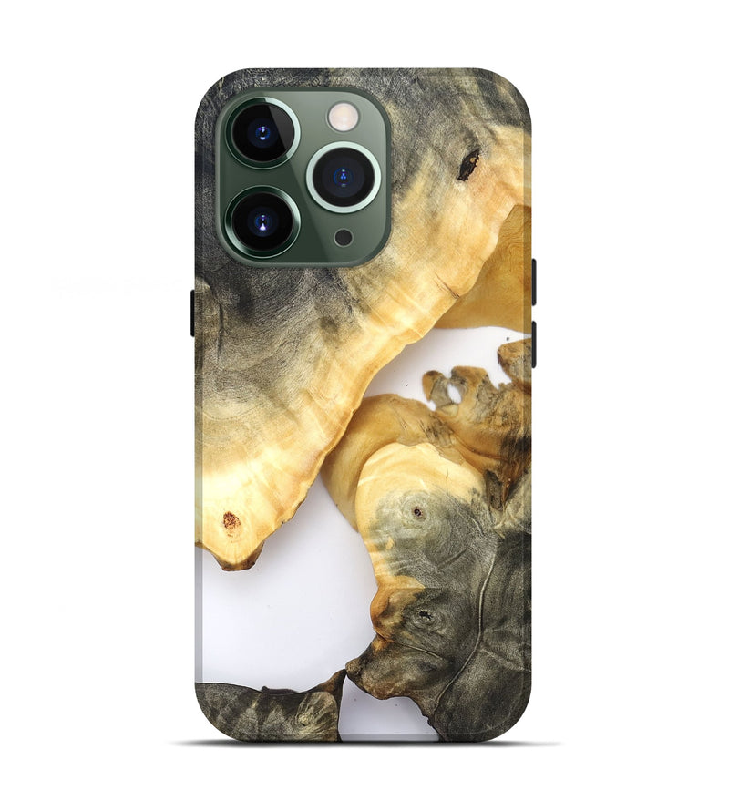 iPhone 13 Pro Wood Live Edge Phone Case - Harding (Clear, 821065)
