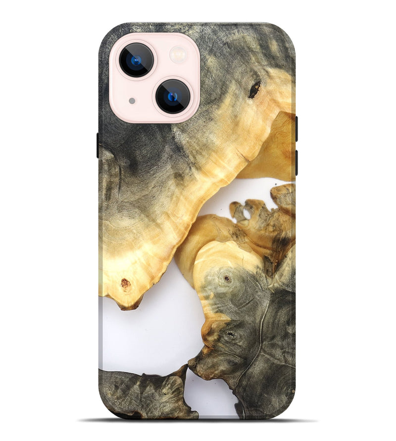 iPhone 14 Plus Wood Live Edge Phone Case - Harding (Clear, 821065)