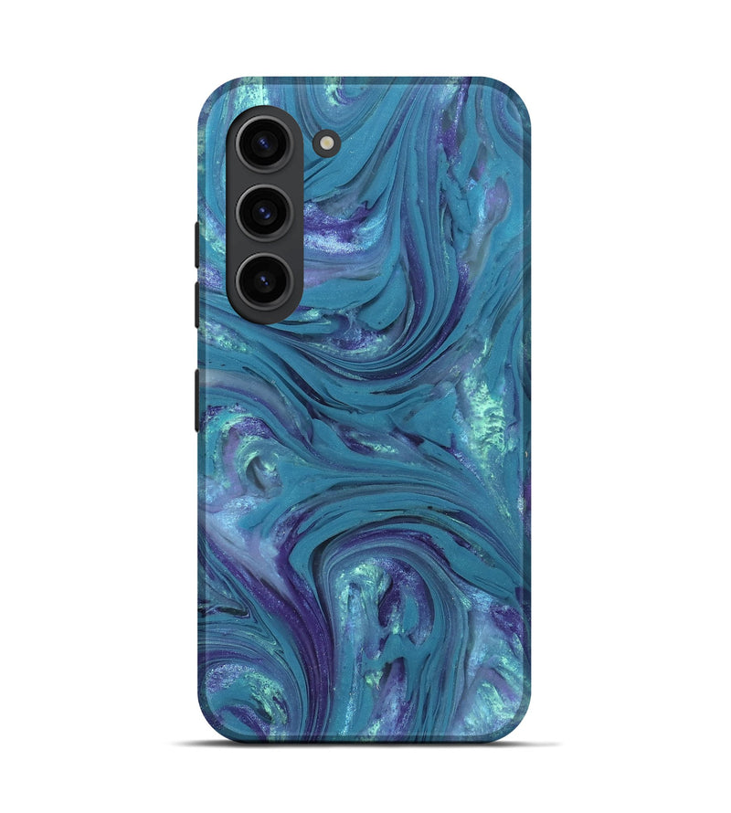 Galaxy S23 ResinArt Live Edge Phone Case - Debra (Purple, 821067)
