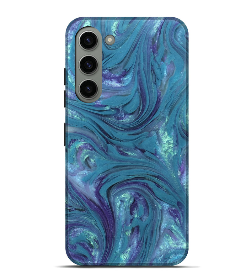 Galaxy S23 Plus ResinArt Live Edge Phone Case - Debra (Purple, 821067)