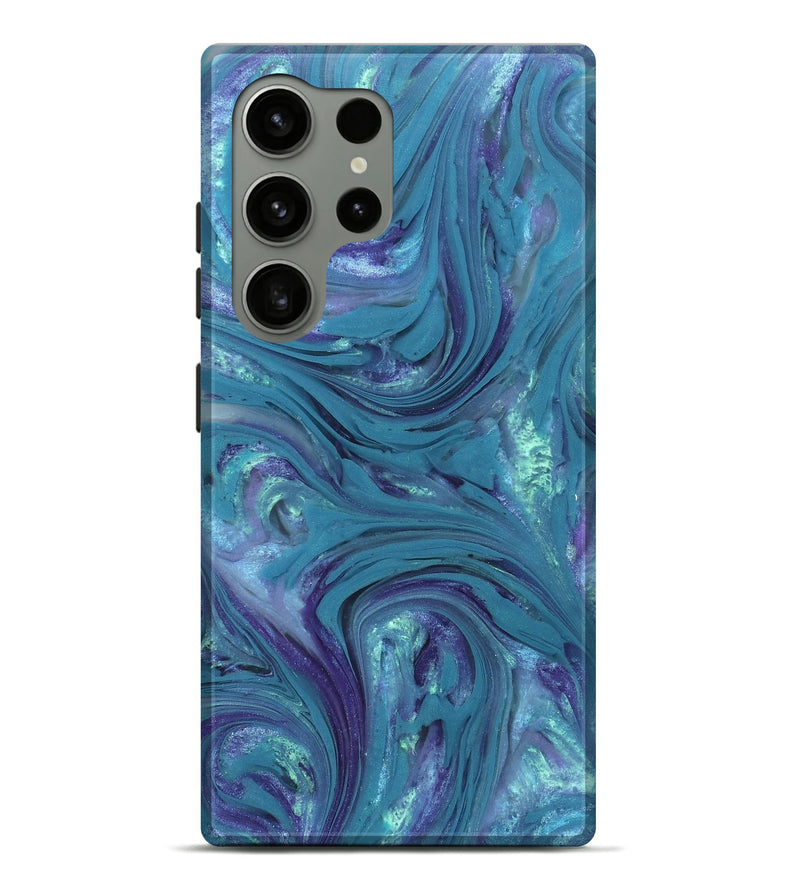 Galaxy S24 Ultra ResinArt Live Edge Phone Case - Debra (Purple, 821067)
