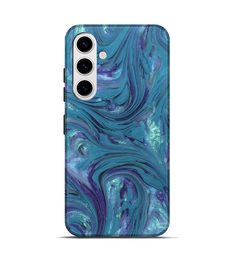 Galaxy S25 ResinArt Live Edge Phone Case - Debra (Purple, 821067)
