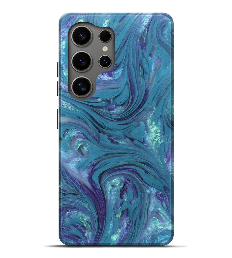 Galaxy S25 Ultra ResinArt Live Edge Phone Case - Debra (Purple, 821067)