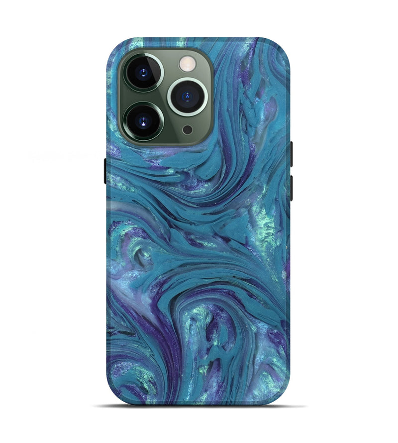 iPhone 13 Pro ResinArt Live Edge Phone Case - Debra (Purple, 821067)