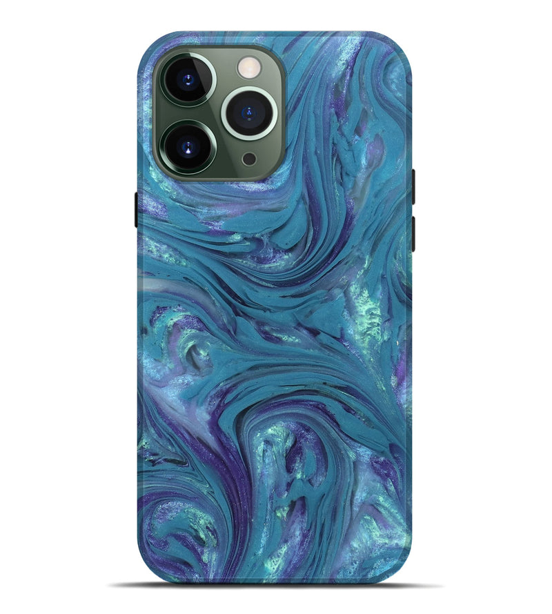 iPhone 13 Pro Max ResinArt Live Edge Phone Case - Debra (Purple, 821067)