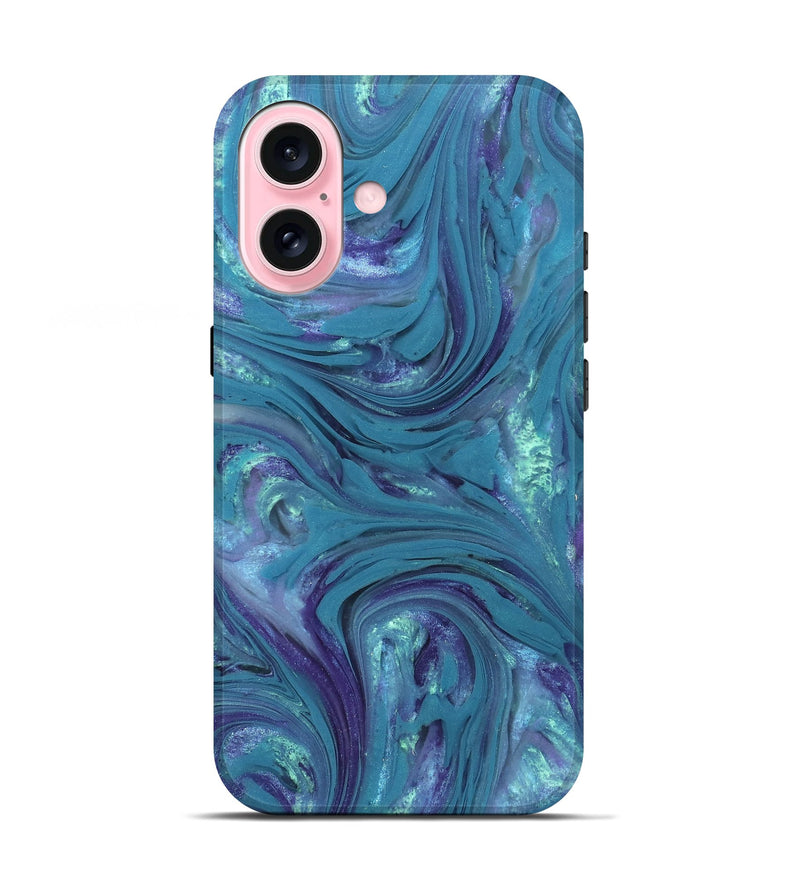 iPhone 17 ResinArt Live Edge Phone Case - Debra (Purple, 821067)