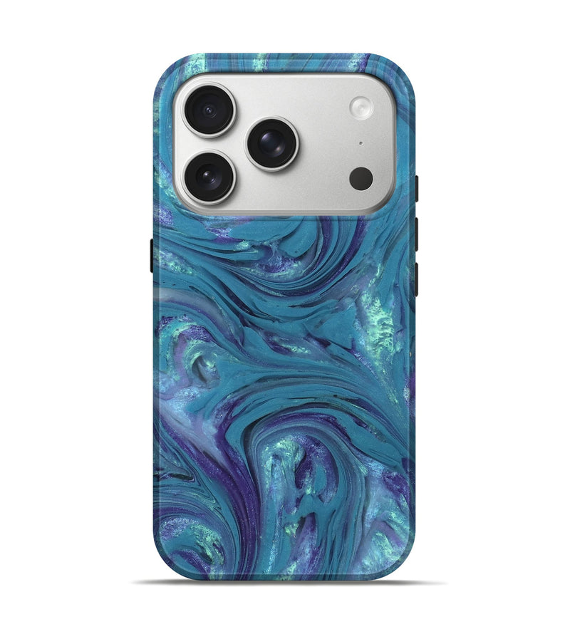 iPhone 17 Pro ResinArt Live Edge Phone Case - Debra (Purple, 821067)