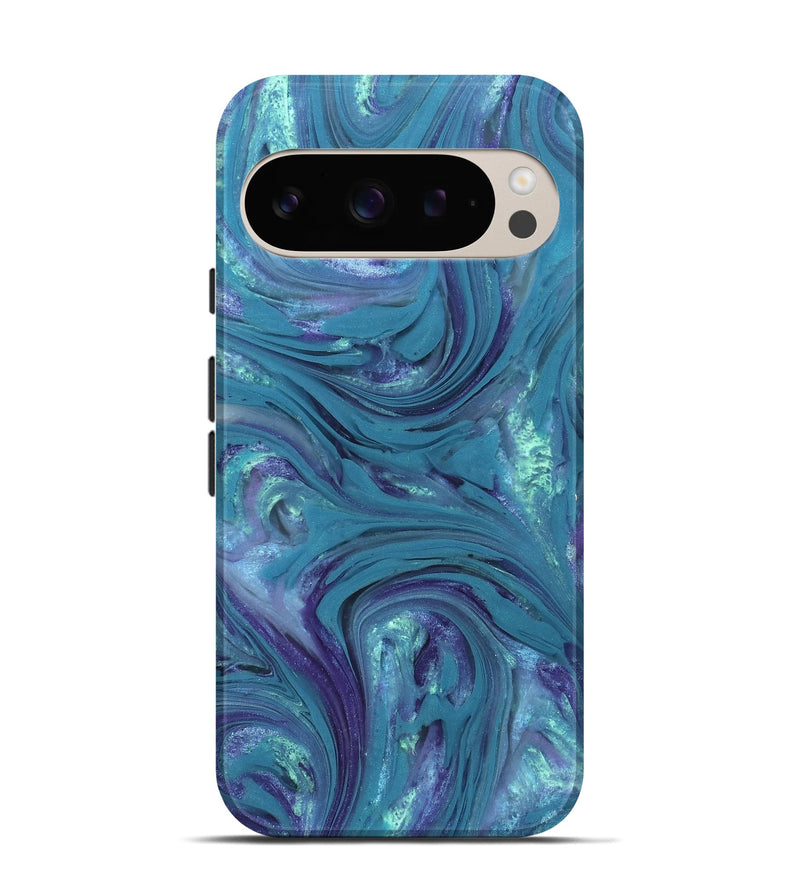 Pixel 9 ResinArt Live Edge Phone Case - Debra (Purple, 821067)