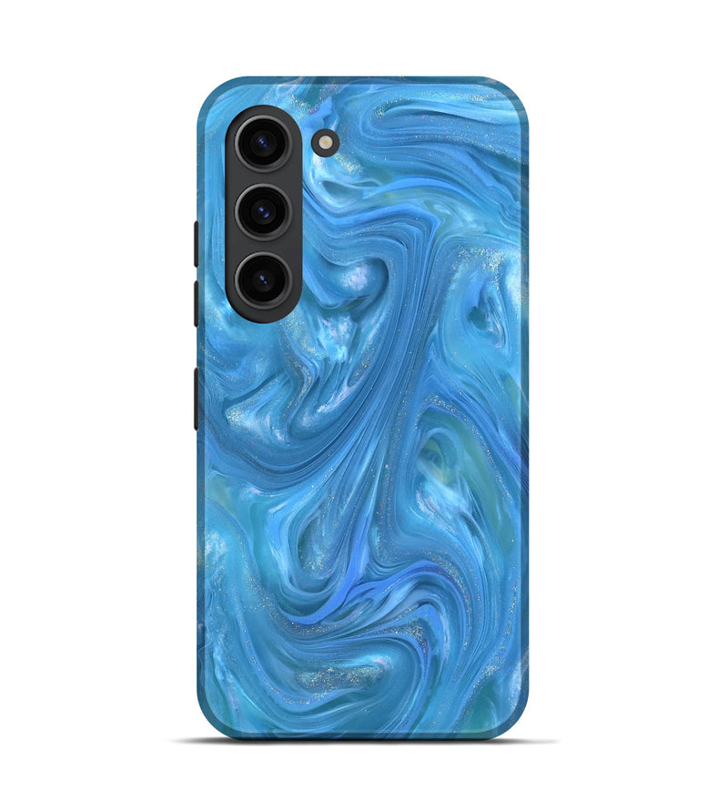Galaxy S23 ResinArt Live Edge Phone Case - Ariel (Clear, 821069)