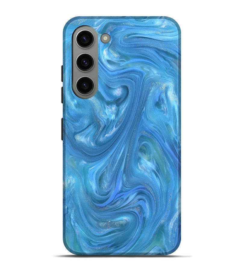 Galaxy S23 Plus ResinArt Live Edge Phone Case - Ariel (Clear, 821069)