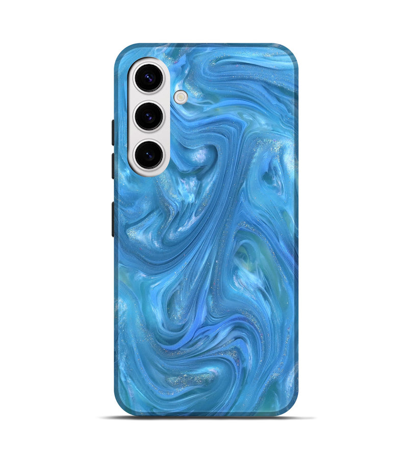 Galaxy S25 ResinArt Live Edge Phone Case - Ariel (Clear, 821069)