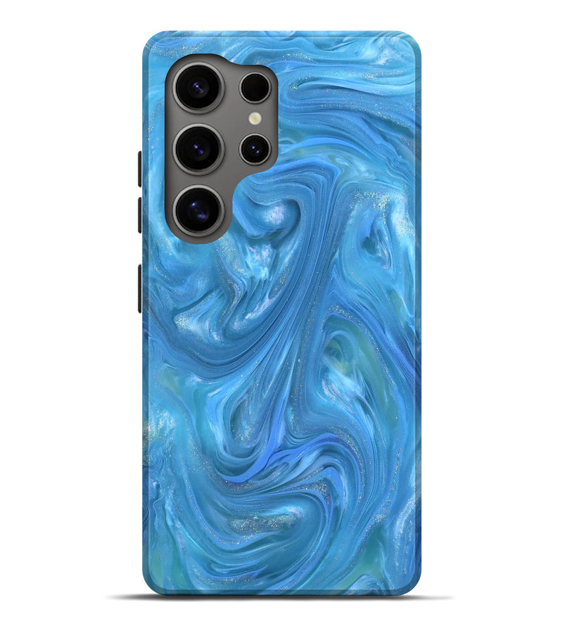 Galaxy S25 Ultra ResinArt Live Edge Phone Case - Ariel (Clear, 821069)