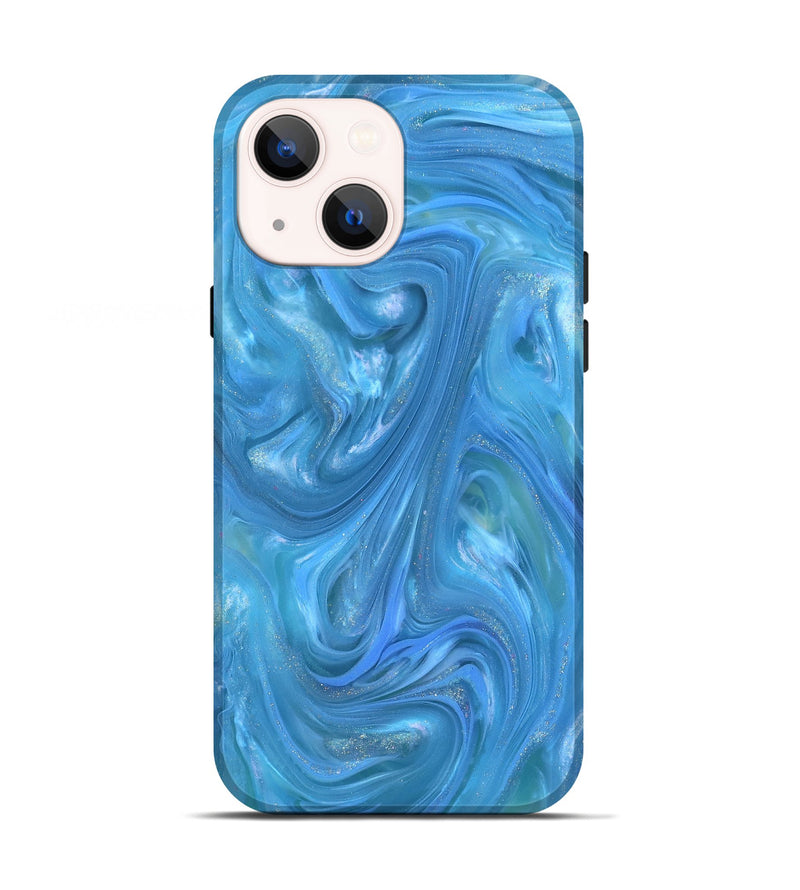 iPhone 13 ResinArt Live Edge Phone Case - Ariel (Clear, 821069)