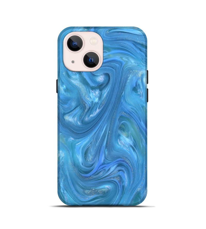 iPhone 13 mini ResinArt Live Edge Phone Case - Ariel (Clear, 821069)