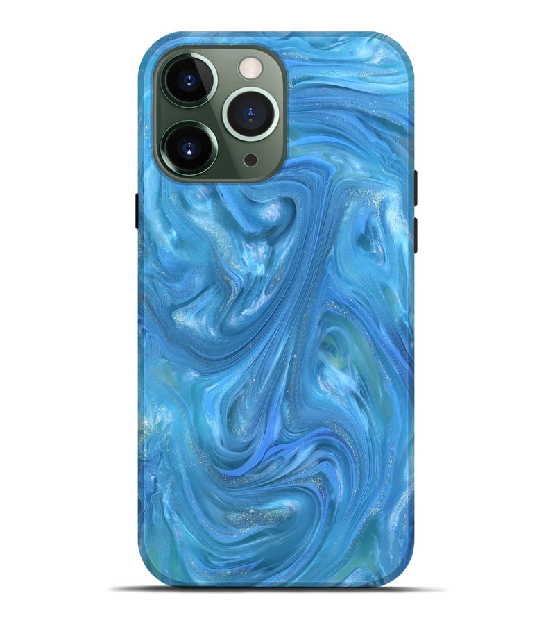 iPhone 13 Pro Max ResinArt Live Edge Phone Case - Ariel (Clear, 821069)