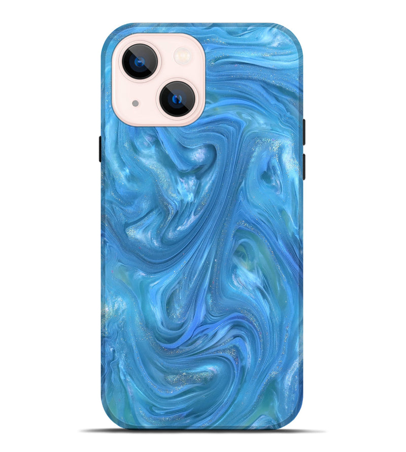 iPhone 14 Plus ResinArt Live Edge Phone Case - Ariel (Clear, 821069)