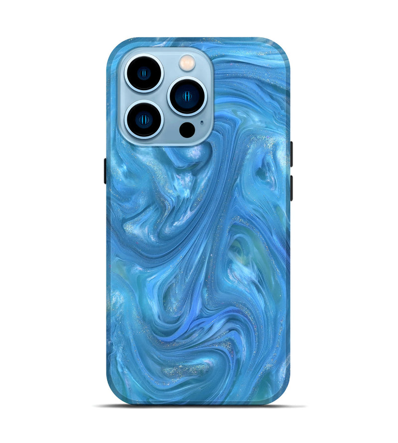 iPhone 14 Pro ResinArt Live Edge Phone Case - Ariel (Clear, 821069)