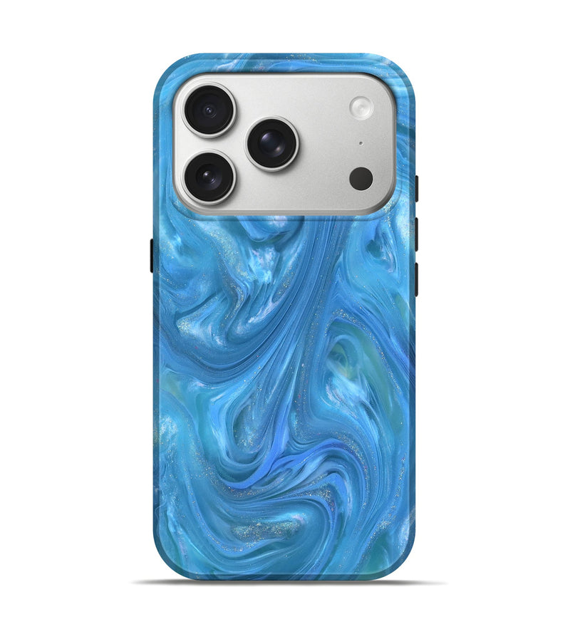iPhone 17 Pro ResinArt Live Edge Phone Case - Ariel (Clear, 821069)