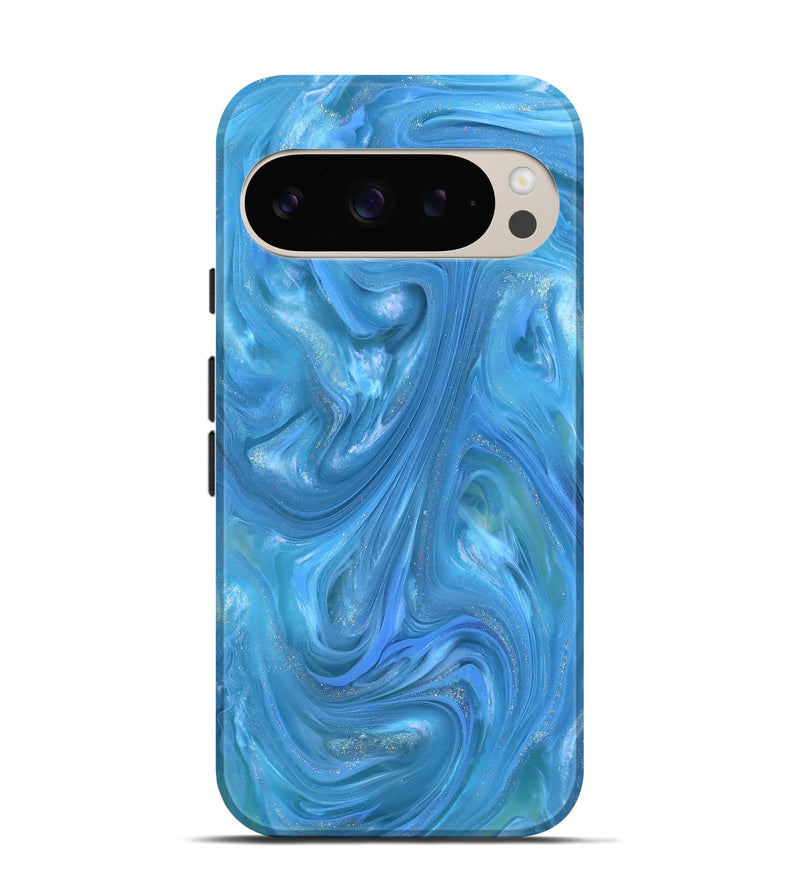 Pixel 9 ResinArt Live Edge Phone Case - Ariel (Clear, 821069)
