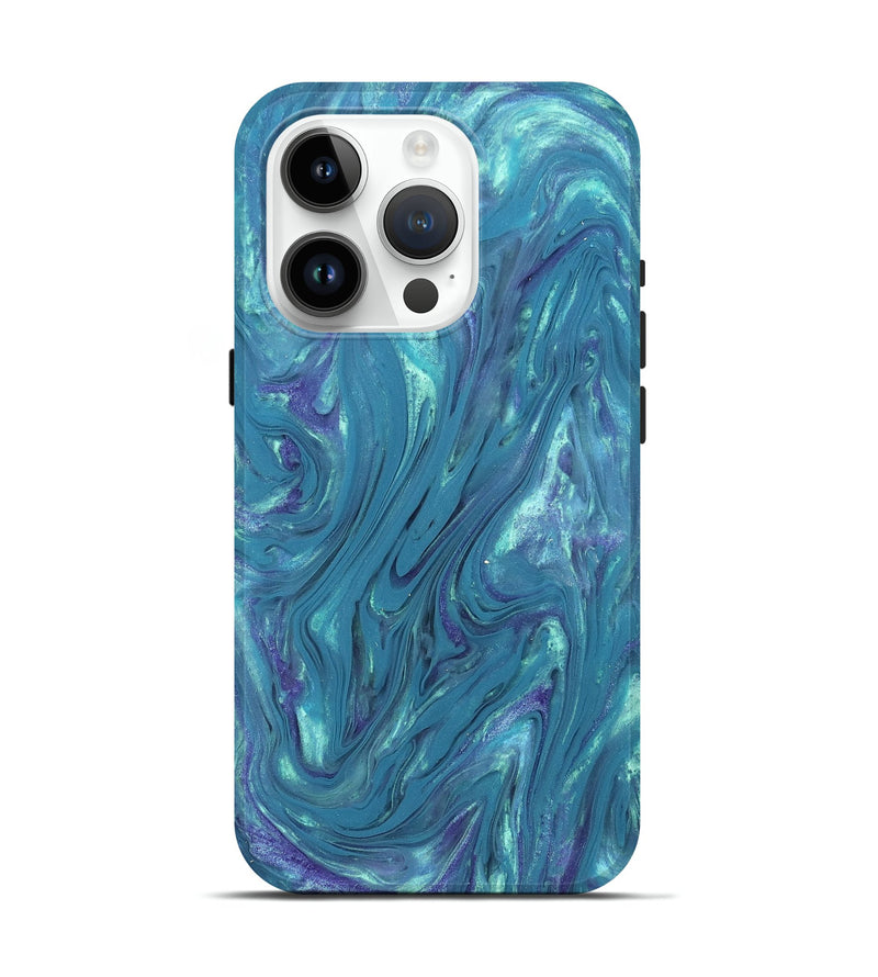 iPhone 15 Pro ResinArt Live Edge Phone Case - Adam (Clear, 821070)