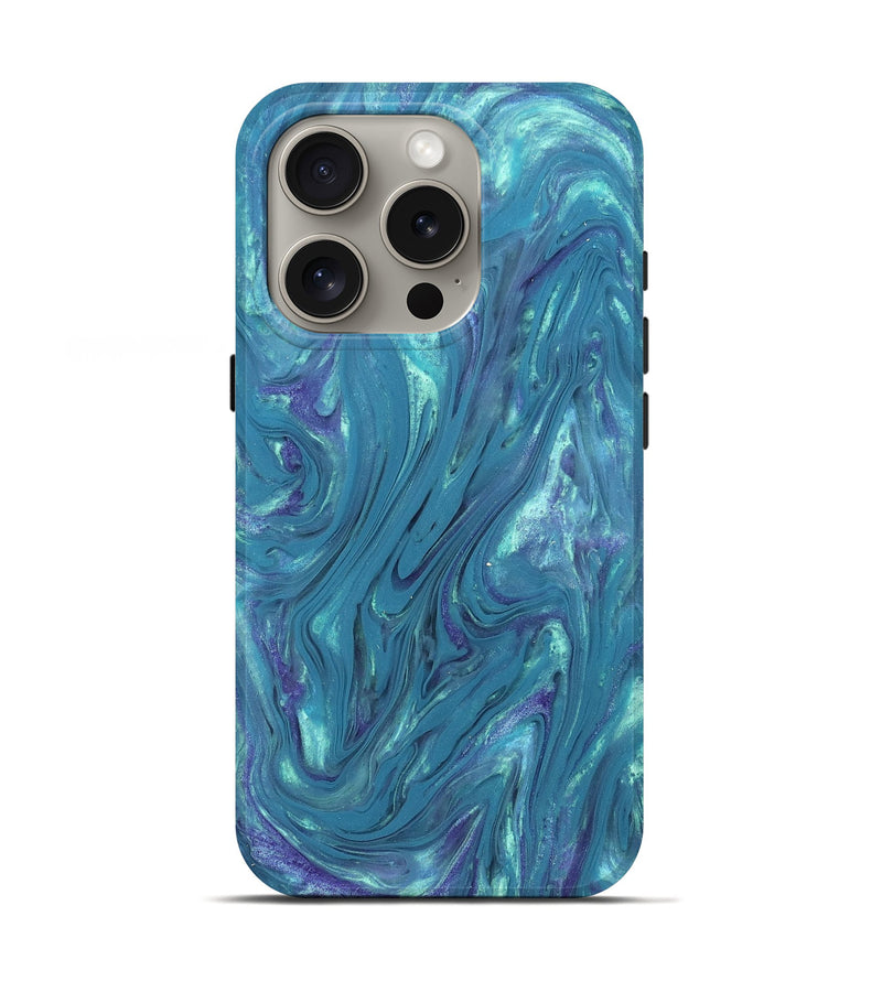 iPhone 16 Pro ResinArt Live Edge Phone Case - Adam (Clear, 821070)