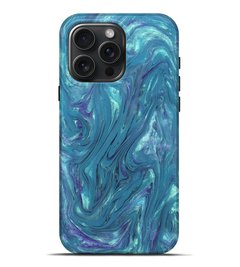 iPhone 16 Pro Max ResinArt Live Edge Phone Case - Adam (Clear, 821070)