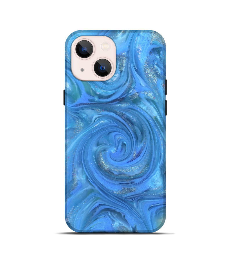 iPhone 13 mini ResinArt Live Edge Phone Case - Vincent (Clear, 821071)