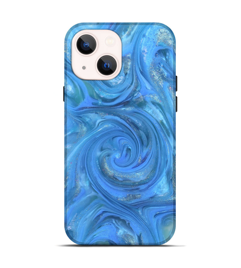 iPhone 14 ResinArt Live Edge Phone Case - Vincent (Clear, 821071)