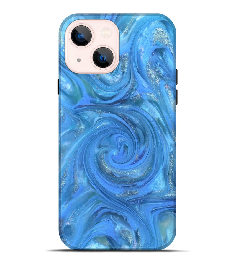 iPhone 14 Plus ResinArt Live Edge Phone Case - Vincent (Clear, 821071)