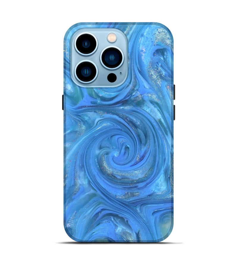 iPhone 14 Pro ResinArt Live Edge Phone Case - Vincent (Clear, 821071)